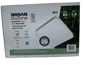 Broan-Nutone Roomside Series 80 CFM Bathroom Ventilation Fan BE8 (OB) - Picture 1 of 8