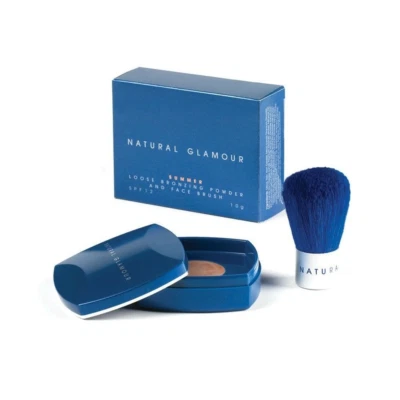 Natural Glamour - Summer Loose Bronzing Powder and Face Brush Bronzer Glow - Image 1 of 3