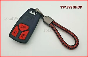 Funda con llave de silicona/llavero para Audi TT A4 A5 Q5 Q7 S5 SQ5 con llavero - Imagen 1 de 7