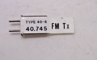 FUTABA  CHANNEL 57 or 40.745 TRANSMITTER AM   CRYSTAL 40MHZ NEW - Image 1 of 2