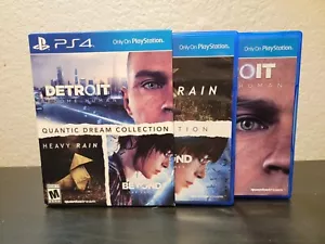 PS4 Quantic Dream Collection Spiele Heavy Rain Detroit Beyond CIB Neuwertig Discs - Bild 1 von 12