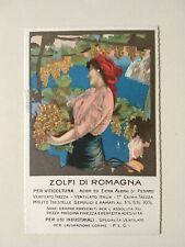 CHINI zolfi di Romagna cartolina pubblicitaria