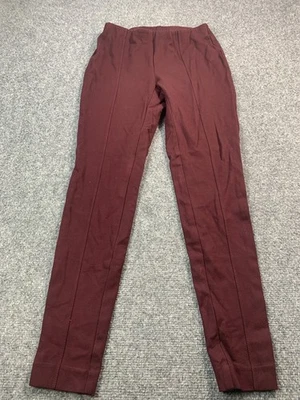 J.Jill Leggings Womens XS Red Maroon Tapered Leg Pull On Ponto Leggings - Image 1 of 4