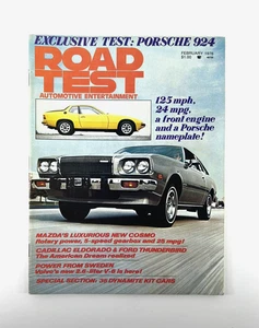 ROAD TEST Magazine February 1976 featuring the Porsche 924  Volume 12 Number 2 - Foto 1 di 8