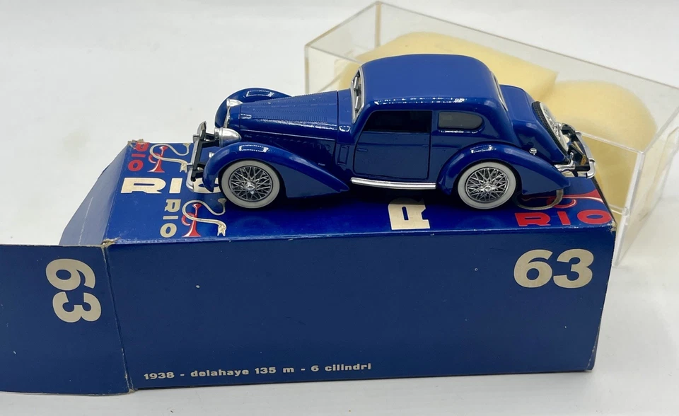 DELAHAYE 135 m 6 cilindri 1938 - RIO Italy 63 - 1980s - TBE - Photo 1/4