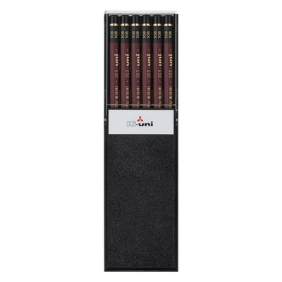 Lápiz Mitsubishi High Uni 10B 12 piezas lápiz de alta calidad dibujo dibujo Foto 1 de 4