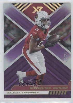 2022 Panini XR Purple /25 Marquise Brown #13 - Image 1 of 2