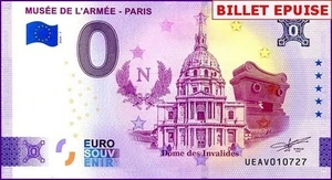 MUSEE DE L'ARMEE - PARIS / BILLET 0 € / NULL EURO-SCHEIN / UEAV 2024-7 - Imagen 1 de 1