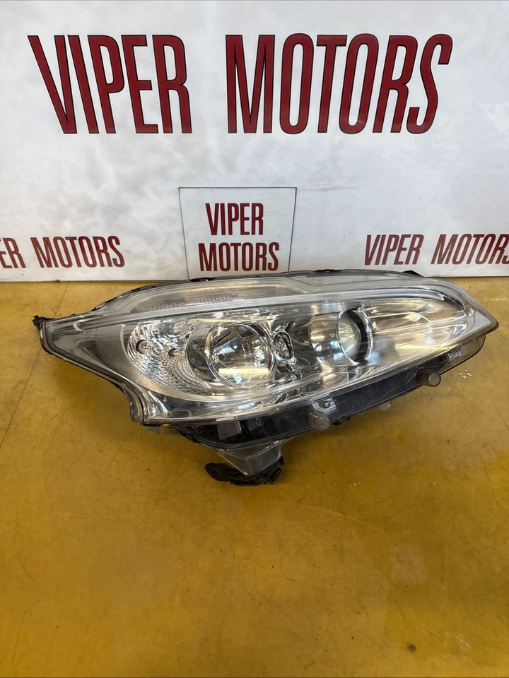 Peugeot 208 MK1 Headlight Drivers Offside Front LED Chrome 2012-2019 FY62 A - Image 1 of 4