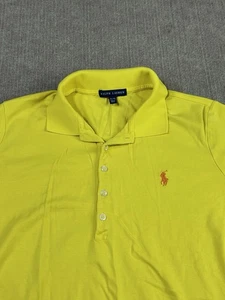 Vintage gelbes Ralph Lauren Poloshirt Damen Größe XL - Bild 1 von 6