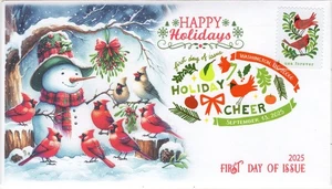 25-360, 2025, Holiday Cheer, Ersttagsbrief, digitaler Farbstempel, Washington - Bild 1 von 1