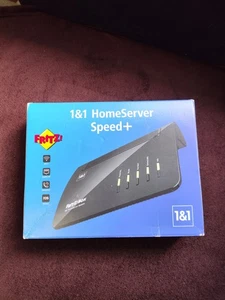 AVM FRITZ!Box 7690 / 1&1 HomeServer Speed+ (WiFi 7, Router) WLAN Router Schwarz - Bild 1 von 2
