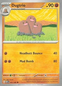 SV: Scarlet & Violet 151 #051/165 Dugtrio REC - Picture 1 of 2
