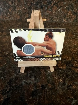 2010 Topps UFC Series 4 - Fight Mat Relics Forrest Griffin #FM-FG (MEM) - Image 1 of 2