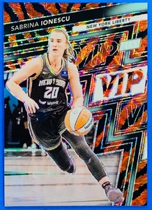 Sabrina Ionescu 2025 Panini National VIP Tiger Stripe Gold Pack SSP IC43 - Picture 1 of 2