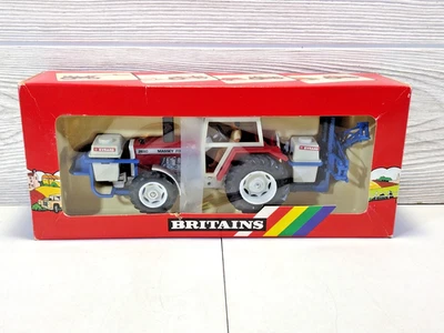 NIB 1986 BRITAINS MASSEY-FERGUSON 2680 TRACTOR W/CROP SPRAY #9615 1/32 ENGLAND  - Image 1 of 4