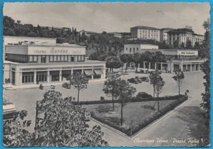 Siena Chianciano Terme Piazza Italia 1955 FG cartolina vintage postcard MA2384 - Picture 1 of 2