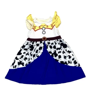 Vestido Princesa Pequeña 6-7 y medidas 11" interior manga interior 27" largo - Imagen 1 de 11