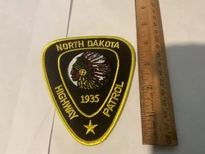 North Dakota Highway Patrol collectable Patch New and Full Size - Picture 1 of 2