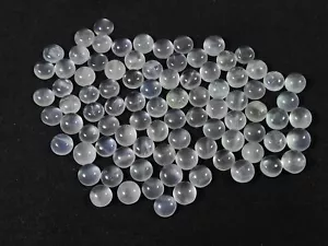 50Cts. Natural Baby Pink Rose Quartz Round Loose Gemstone 88Pcs lot 04X04MM E672 - Picture 1 of 9