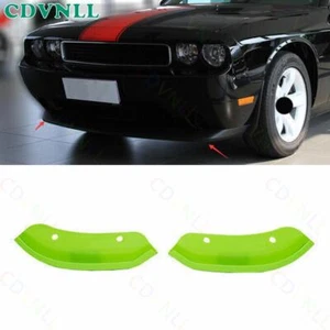 Alerón de parachoques delantero exterior verde claro para Dodge Challenger 2015-23 - Imagen 1 de 7