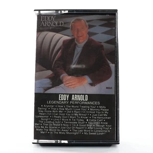 Eddy Arnold Legendary Performances (RARE Cassette, 1983, RCA) TESTED CPK2-4885 - Picture 1 of 6