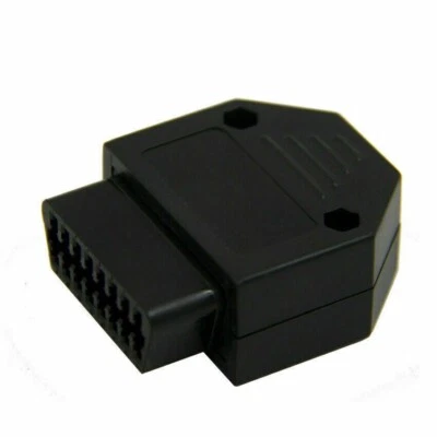 Conector de 16 pines enchufe de cable hembra OBD2 adaptador diagnóstico OBD. Foto 1 de 4