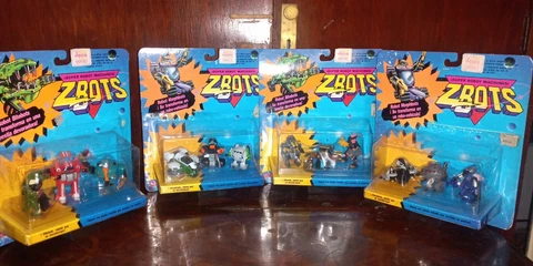 Lot Zbots Jocsa súper robot machine argentina  kenner variant moc Cover
