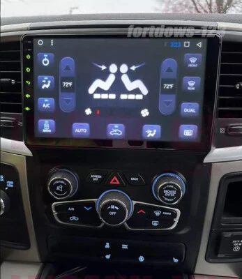 For 2013-2019 Dodge RAM 1500 3500 Android 13 Radio Head Unit FM GPS WIFI CarPlay - Image 1 of 4