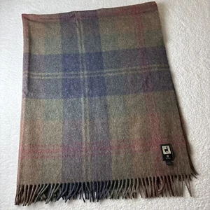 Tumi Peruvian Alpaca Blend Aztec Southwestern Fringed Throw Blanket 52”x 66” - Picture 1 of 5