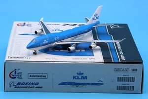 JC Wings 1:400 KLM Boeing B747-400 Diecast Aircraft Model PH-BFG **Without Tag** - Picture 1 of 13
