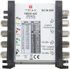 Triax Unicable Multischalter Scr/dscr 22khz TMDS 42 C