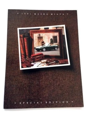 1991 Mazda Miata Mx-5 Special Edition Original Car Sales Brochure Folder Mx5 Foto 1 de 3