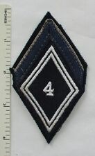 FRENCH ARMY 4th DRAGOONS SLEEVE DIAMOND PATCH with Chevron Vintage FRANCE