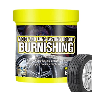 Car Tire Retreading Cleaning Cream Auto Agent Anti-Aging Brightener Paste 300g - Picture 1 of 12