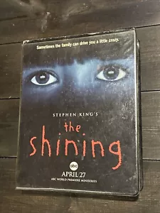 The Shining ABC Miniseries Screener Big Box Rare Stephen King Horror - Tested - Picture 1 of 7