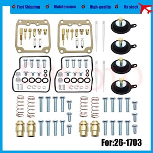 2PCS For 1986-1987 Suzuki Intruder 700 VS700GLP GL Carburetor Carb Repair Kit - Picture 1 of 10