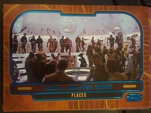 Topps Star Wars 2013 Galactic Files 2 #668 Rebel Briefing Room BLUE #d 343/350 - Imagen 1 de 1