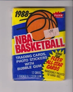 1988-89 FLEER BASKETBALL SEALED PACK - MICHAEL JORDAN? - Picture 1 of 1