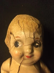 Antike 11"" O-U-Kid Kewpie Puppe seltenes Composite Sammlerstück - Bild 1 von 6