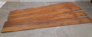 16 Consecutive Sheets Of Real Rosewood Veneer 855mm X 100mm X 0.7mm - Picture 1 of 8