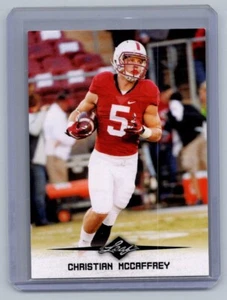 2017 Leaf #01 Christian McCaffrey RC Rookie Card - Foto 1 di 2