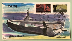 Wild Horse Tang Fire One! Submarine Dual Cancel 1991-94 #1/35 Sc 2838e, 2559f - Picture 1 of 5