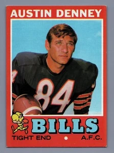 1971 Topps #187 Austin Denney - EX - Picture 1 of 2