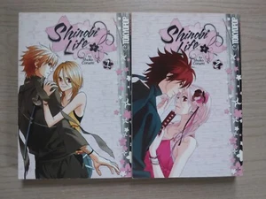 Shinobi Life 1-2, lote de 2 manga shojo, inglés - Imagen 1 de 3