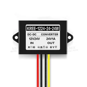 NEW Voltage Booster Power DC Converter Regulator 12/24V Step up to 24V 1A 24W - Picture 1 of 2