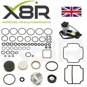 RANGE ROVER P38 EAS AIR COMPRESSOR SEAL LINER VALVE BLOCK O RING REBUILD KIT - Picture 1 of 11