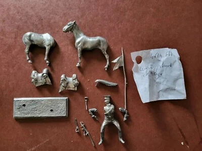 Fonderie Miniature/Lancier 54mm no 90mm Le Cimier Durendal Pegaso Metal Modeles  - Photo 1/2