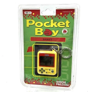 VINTAGE SCHLÜSSELANHÄNGER SEHR SELTENES SPIEL MIT UHR Pocket Boy Basket BASKETBALL versiegelt # FR - Bild 1 von 3