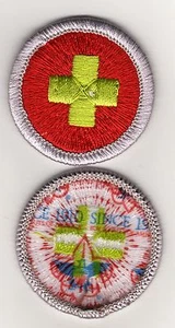 First Aid Merit Badge, Type L, "Since 1910" Back (2012-Current) - Picture 1 of 1
